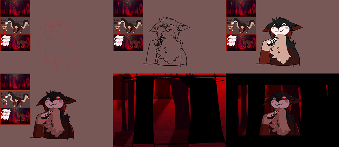 Dark Forest Dance Floor Process